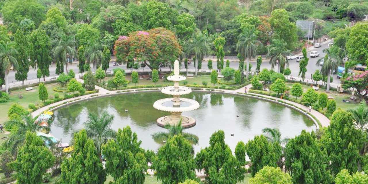 Sukhadia Circle Fountain, Udaipur Tourist Attraction